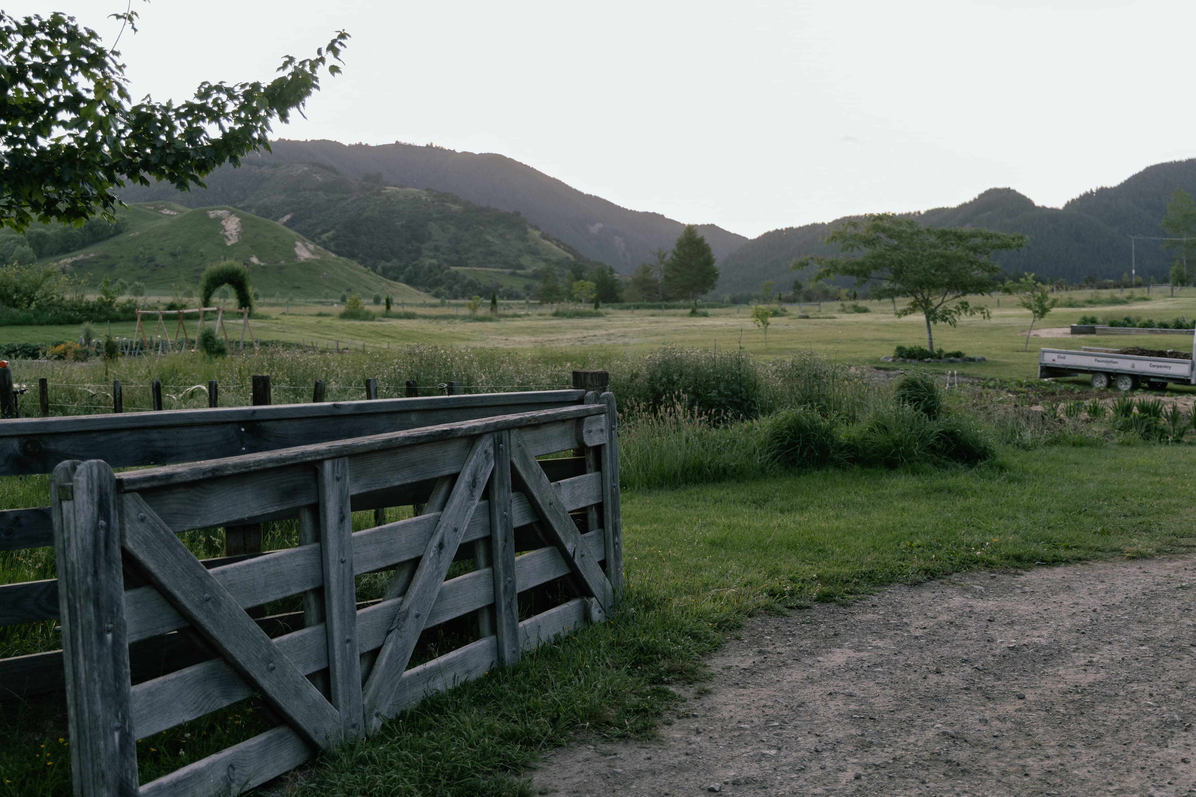 Farm gate