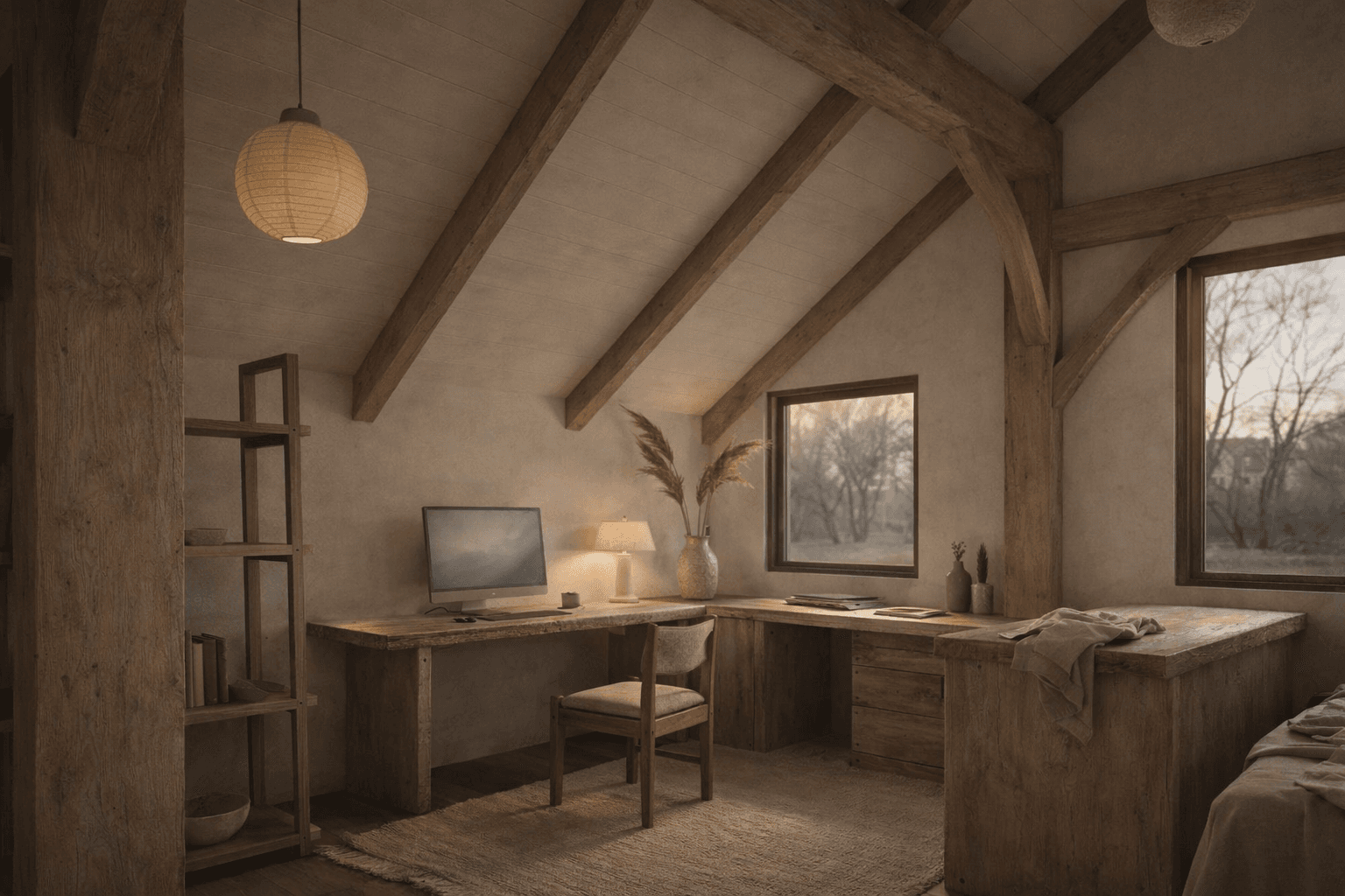 Elegant timber studio living in New Zealand