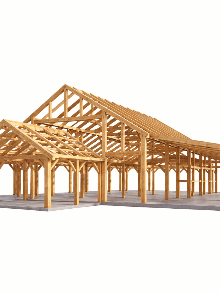 High-quality timber frame event barn construction in New Zealand