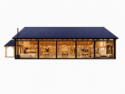 Expansive timber barn venue design for large gatherings in NZ