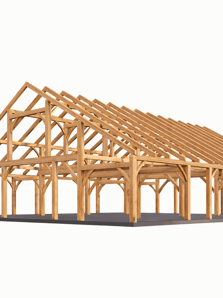 Reclaimed timber event venue barn with vaulted ceiling in New Zealand