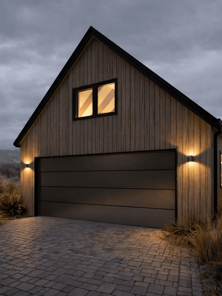 Reclaimed timber barn guest house with garage and bedroom suite. Secondary dwelling or Airbnb rental suited