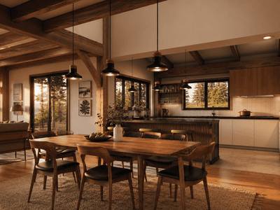 Handcrafted post and beam barn home in New Zealand timber designed for rural and country living