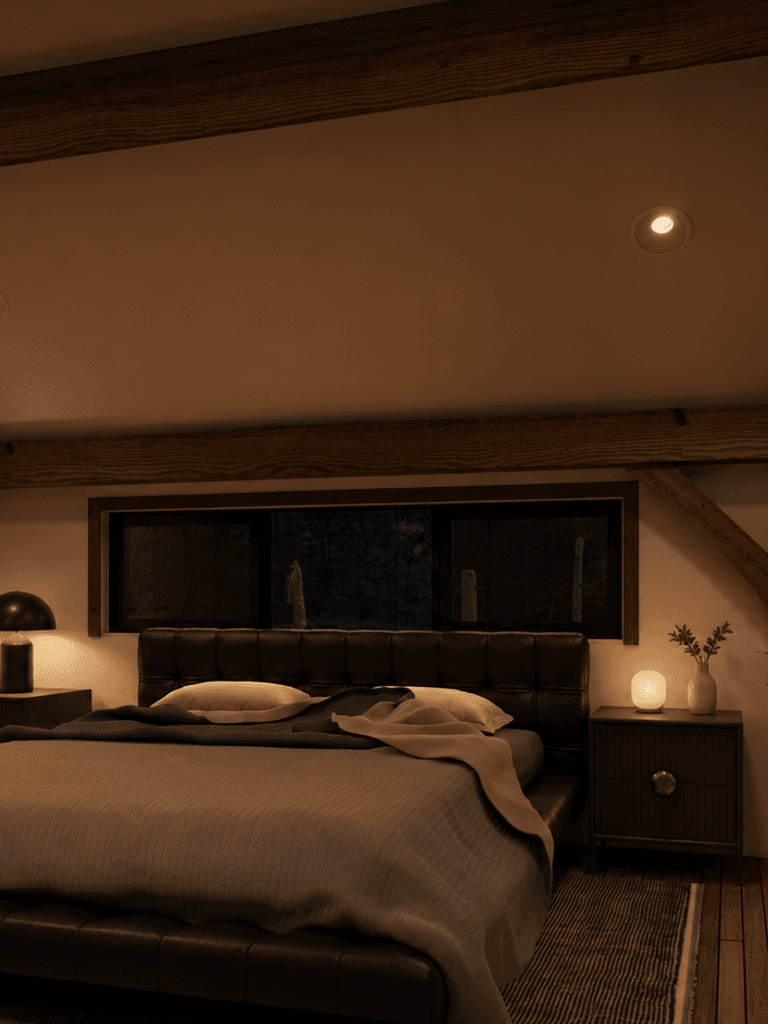 Premium 196m² barn-style home crafted from New Zealand-grown timber for lifestyle and rural properties master bedroom