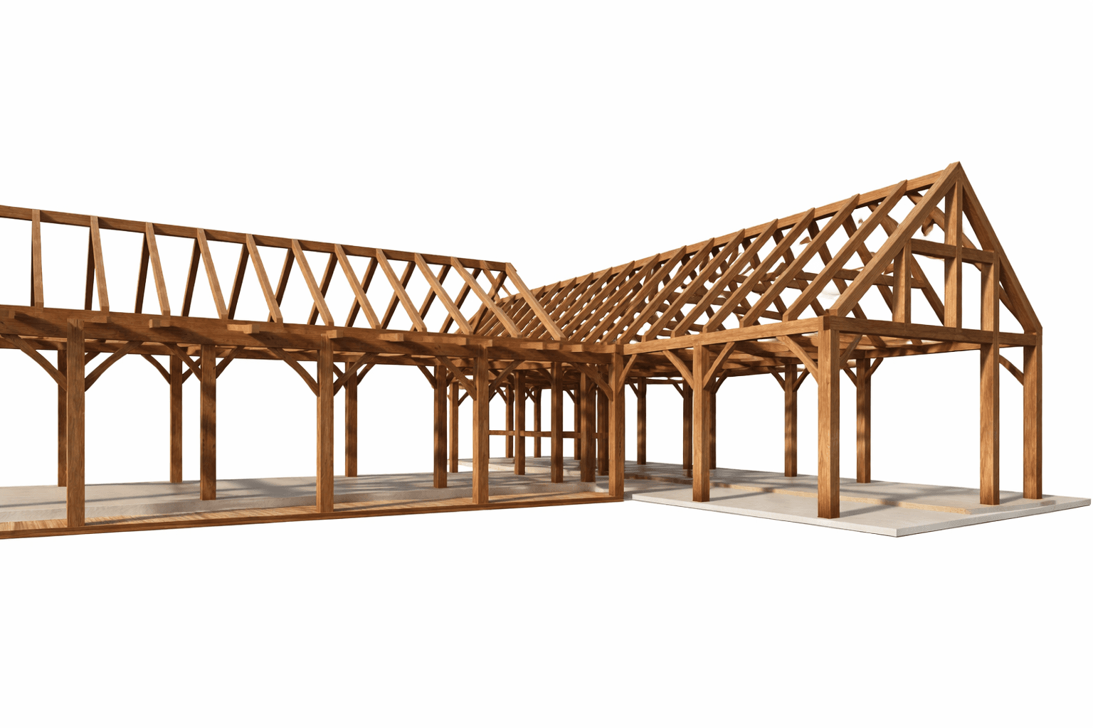 Luxury barn home with exposed timber structure in NZ "The Haven" 