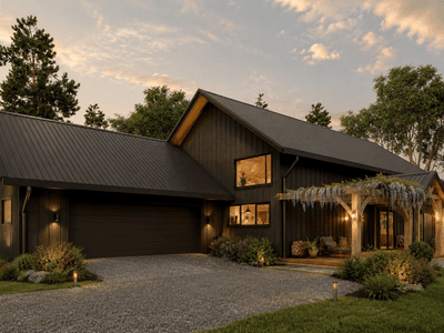 NZ timber barn home featuring handcrafted post and beam framing for rural lifestyle sections