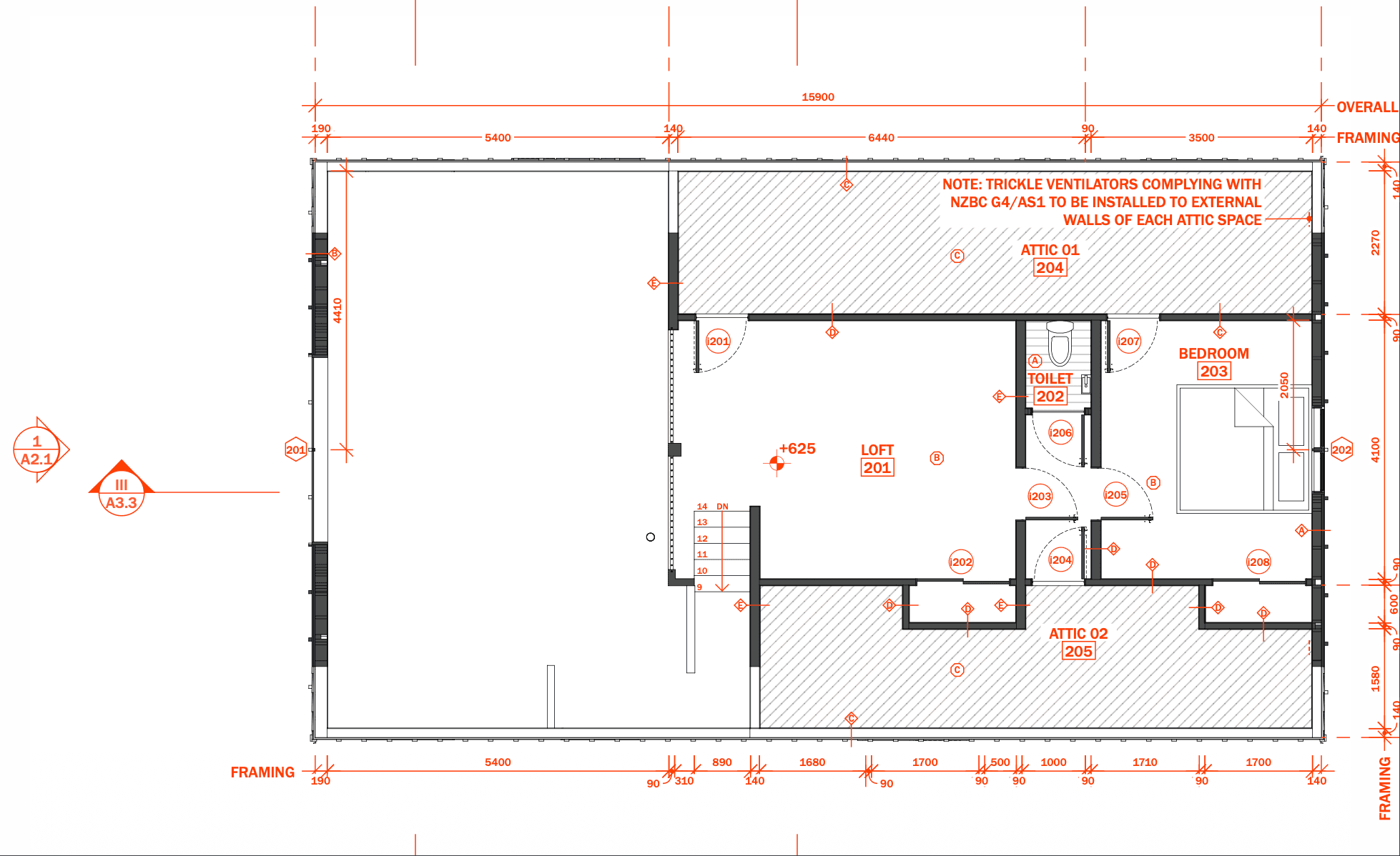 Affordable SIPs barn-style timber frame home designed for growing families - floor plan