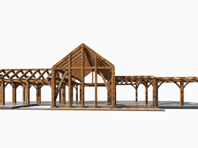 Architectural timber residence in New Zealand