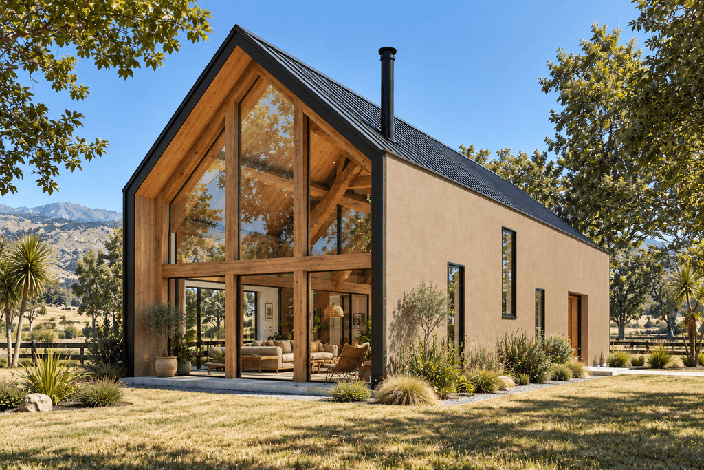 Upscale one bedroom barn home NZ, ideal for Airbnb or permanent residence