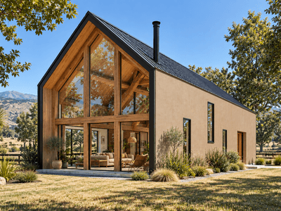 Upscale one bedroom barn home NZ, ideal for Airbnb or permanent residence