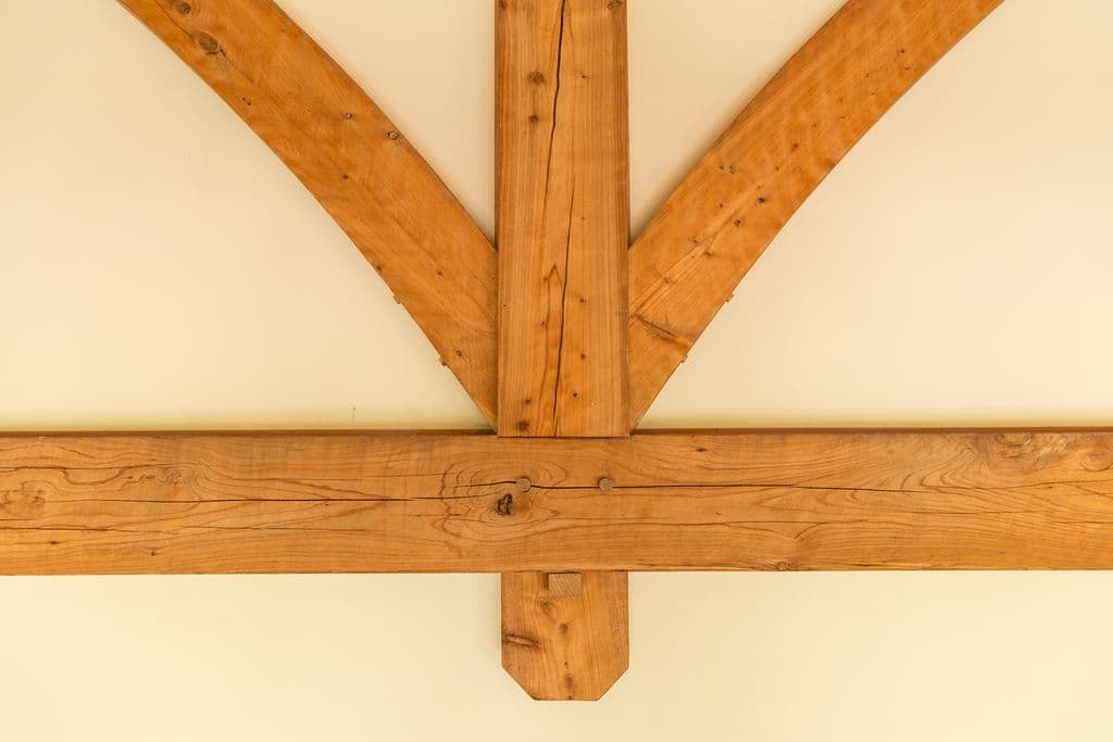 Premium timber frame home with warm minimalist interior styling alpine setting Hanmer