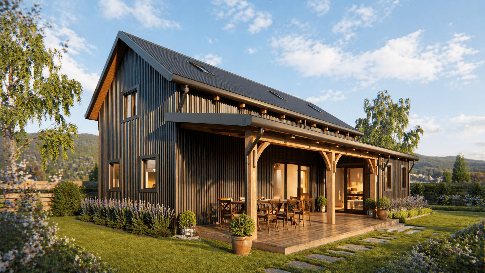 Spacious 2 bedroom barn-style home designed for downsizers and couples