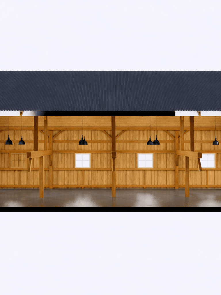 Premium timber frame garage barn for cars and equipment storage New Zealand