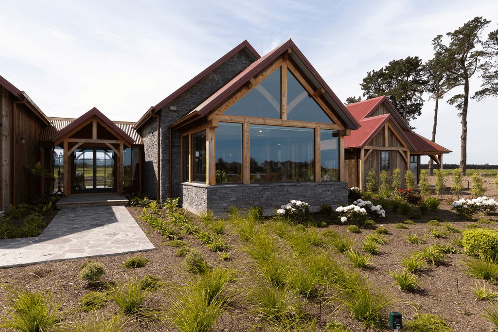 Mortise and tenon legacy home. A single storey timber frame barn home in rural Canterbury, sprawling and expansive 