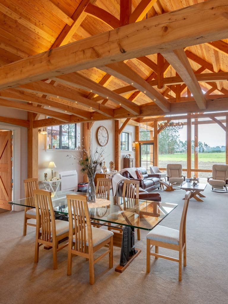 Add value to a home with bespoke timber trusses