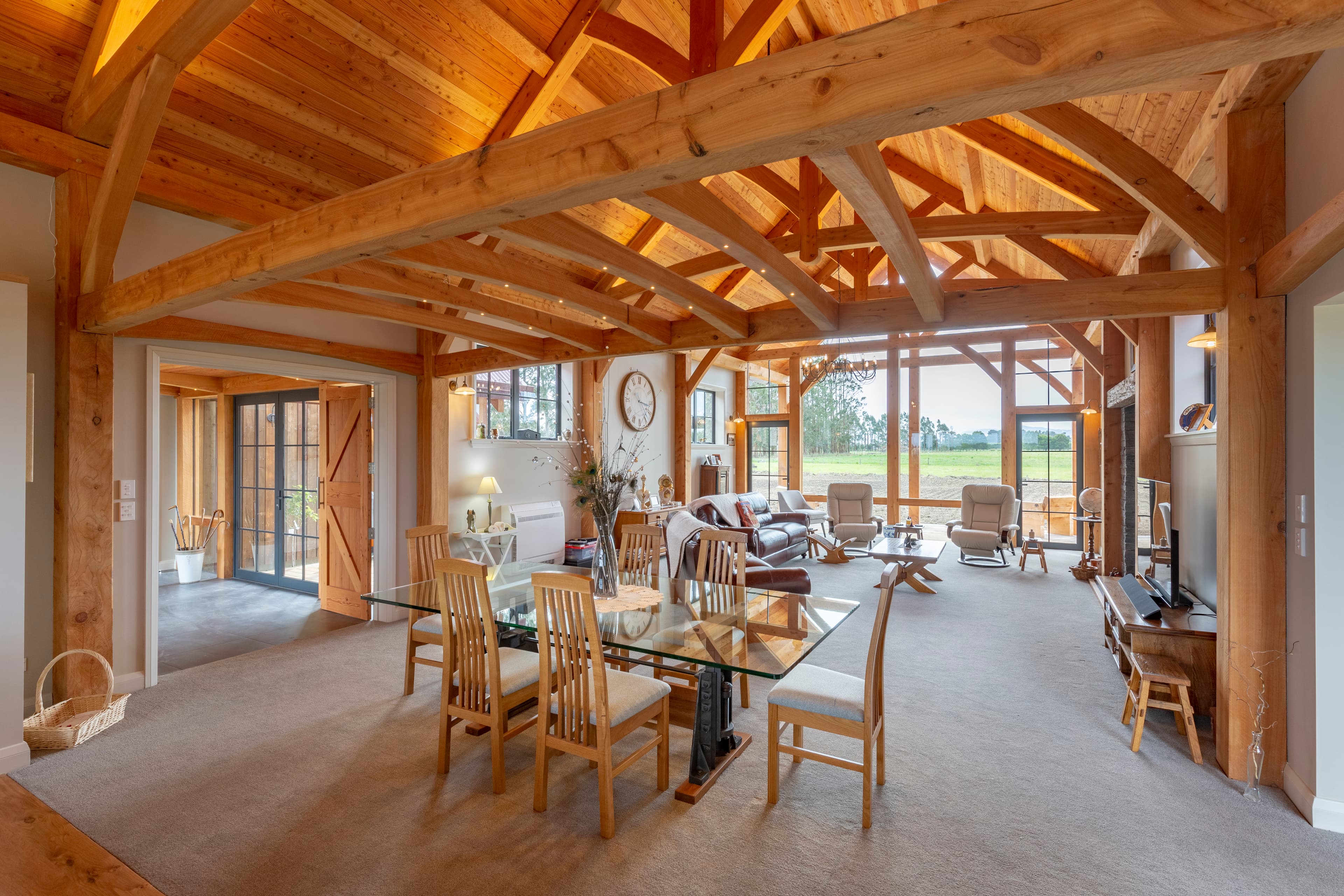 Add value to a home with bespoke timber trusses