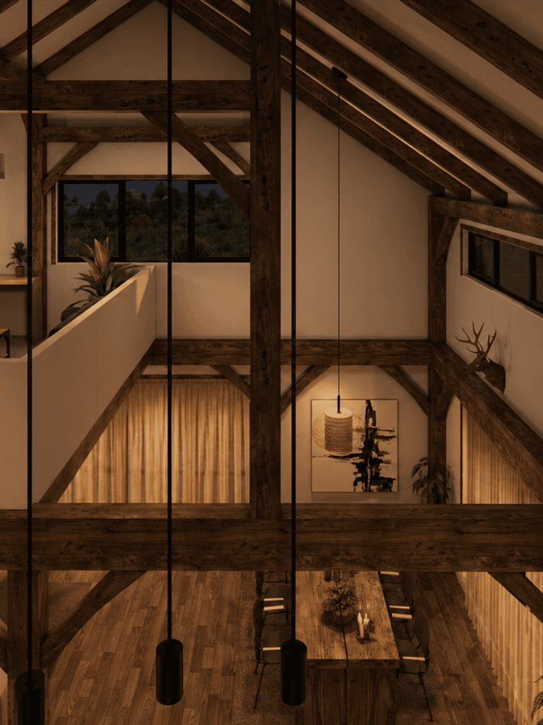 Spacious 2 bedroom barn house design for rural lifestyle living NZ