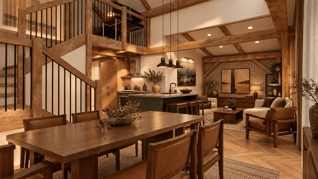 98sqm two storey timber frame home NZ, ideal for holiday or Airbnb use by Heritage Timbercraft