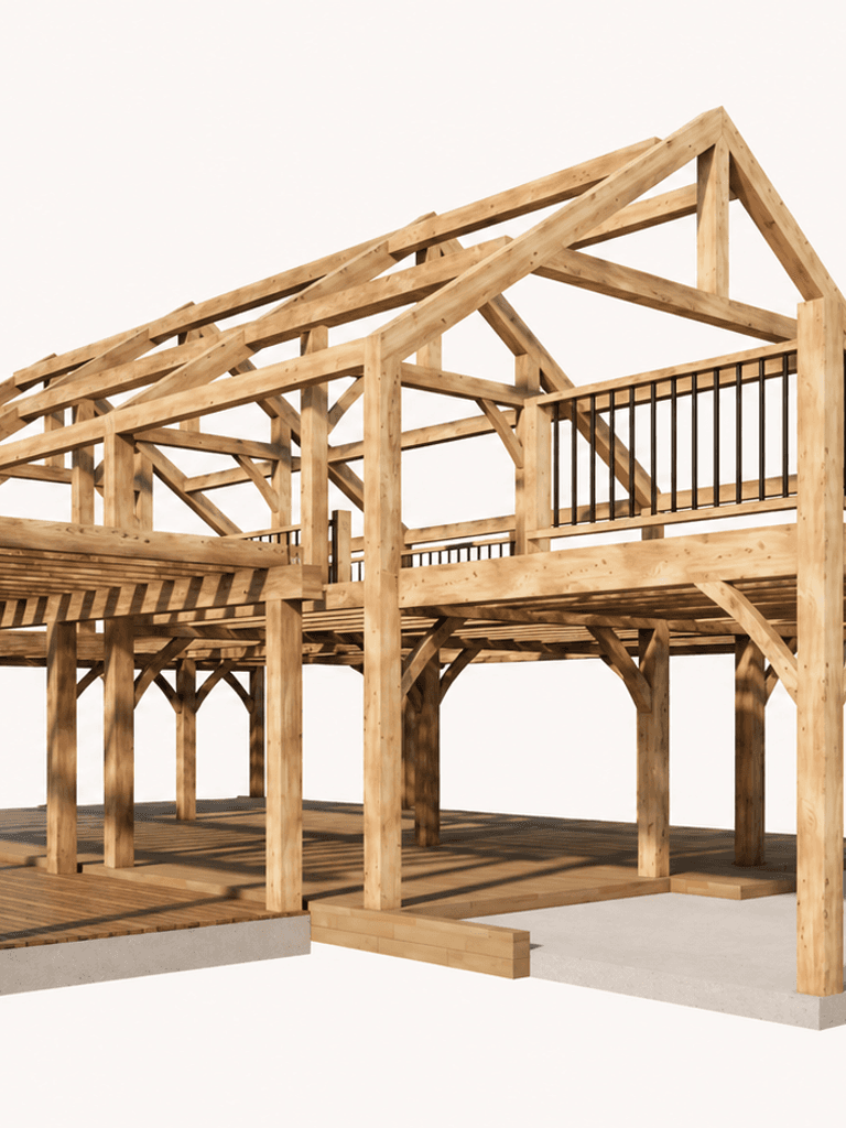 Timber frame barn home NZ featuring oversized entertaining and dining areas