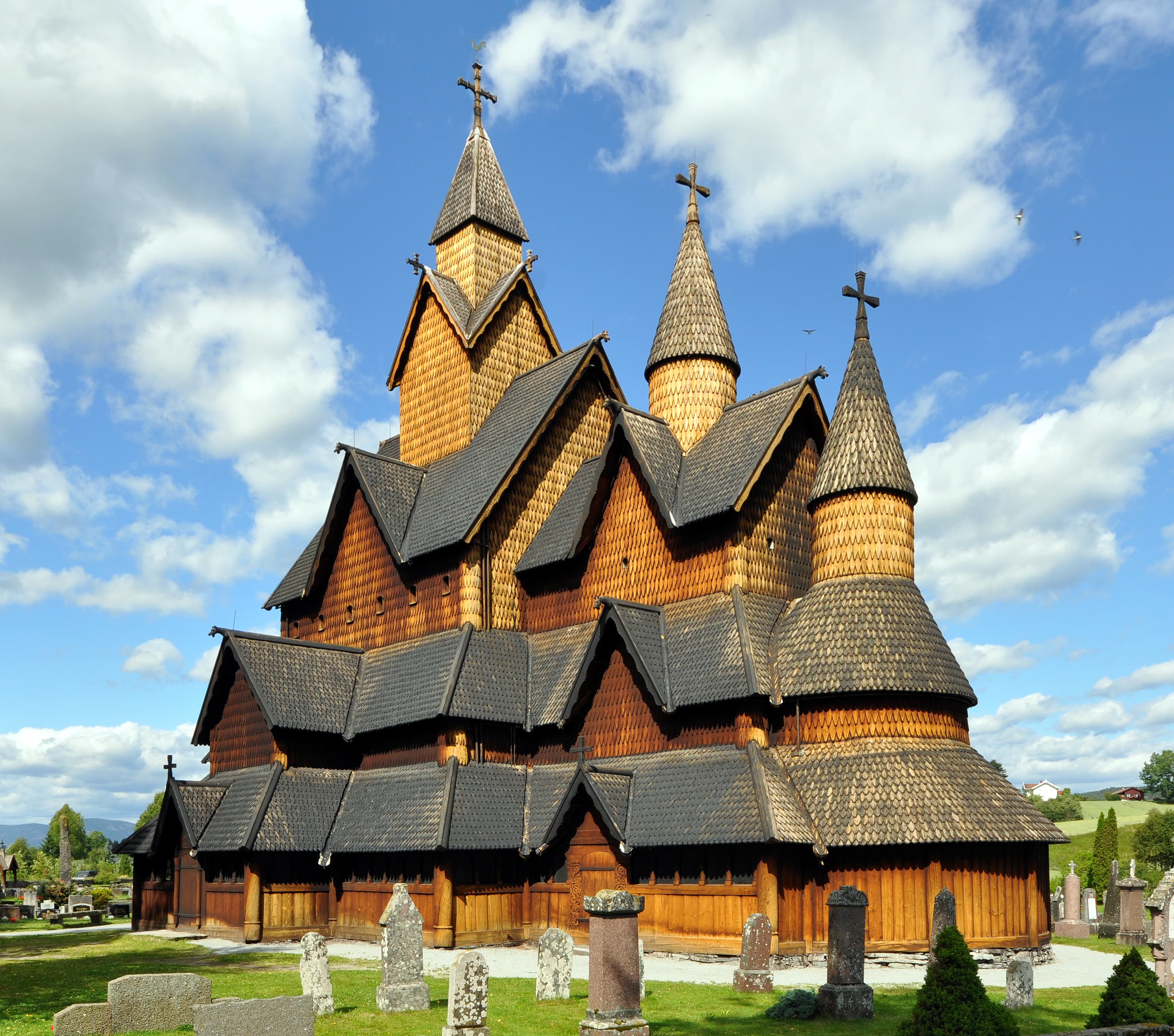 Timber is the most durable and best all-round natural material for building homes and buildings - like the 900 year old Stave Churches in Norway
