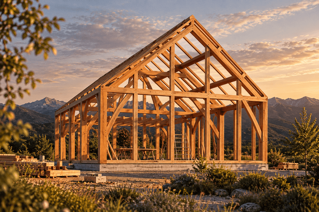 Cruck frame timber barn home, ideal as an artist studio or Airbnb rental