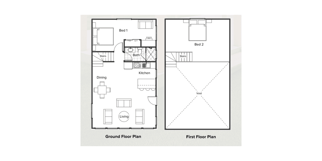 Striking cruck timber frame home with cathedral ceilings and dramatic exposed structure floor plan