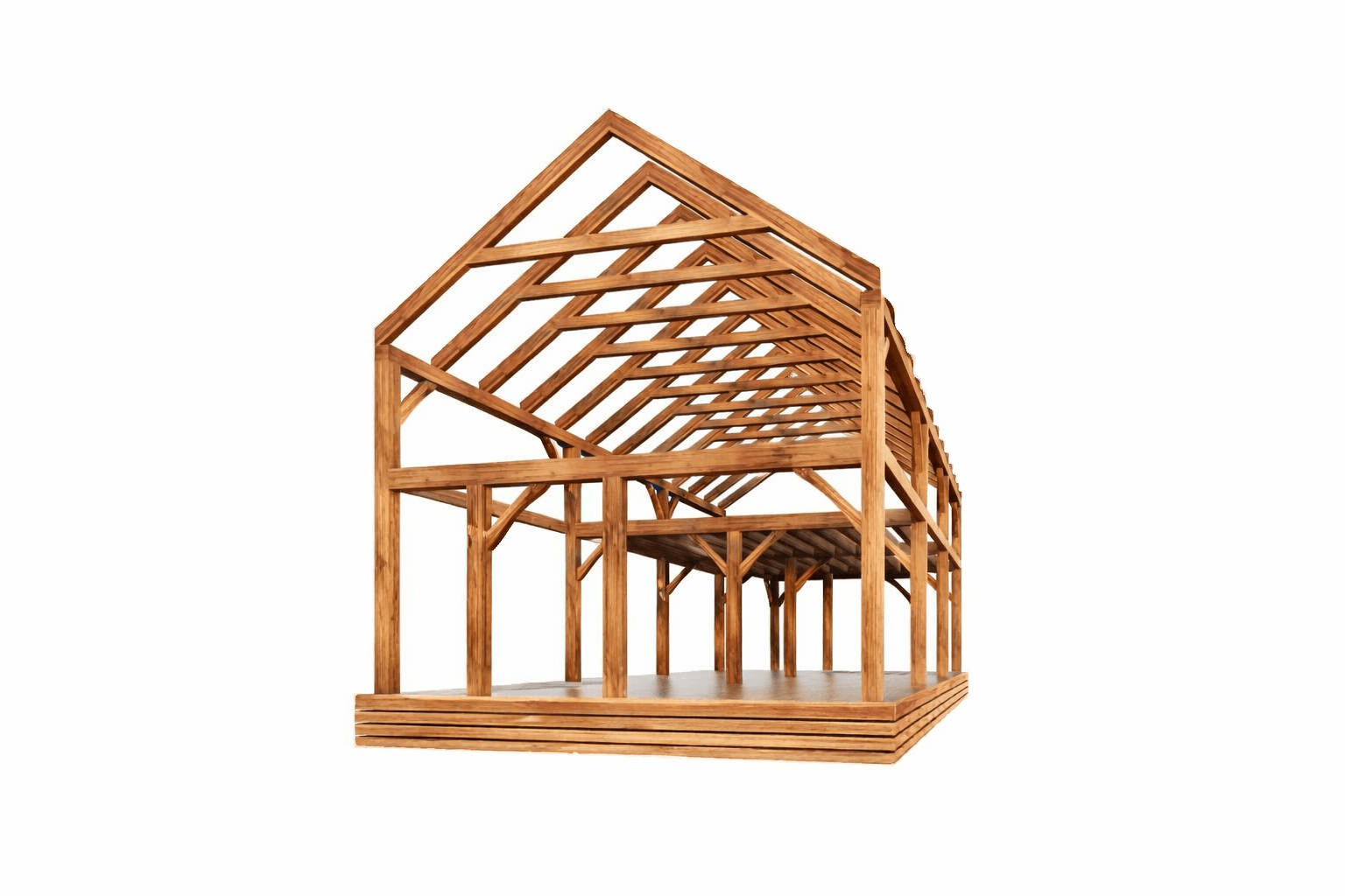 High-end barn house with open-plan layout in NZ