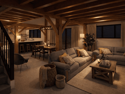 Elegant townhouse timber frame living in New Zealand