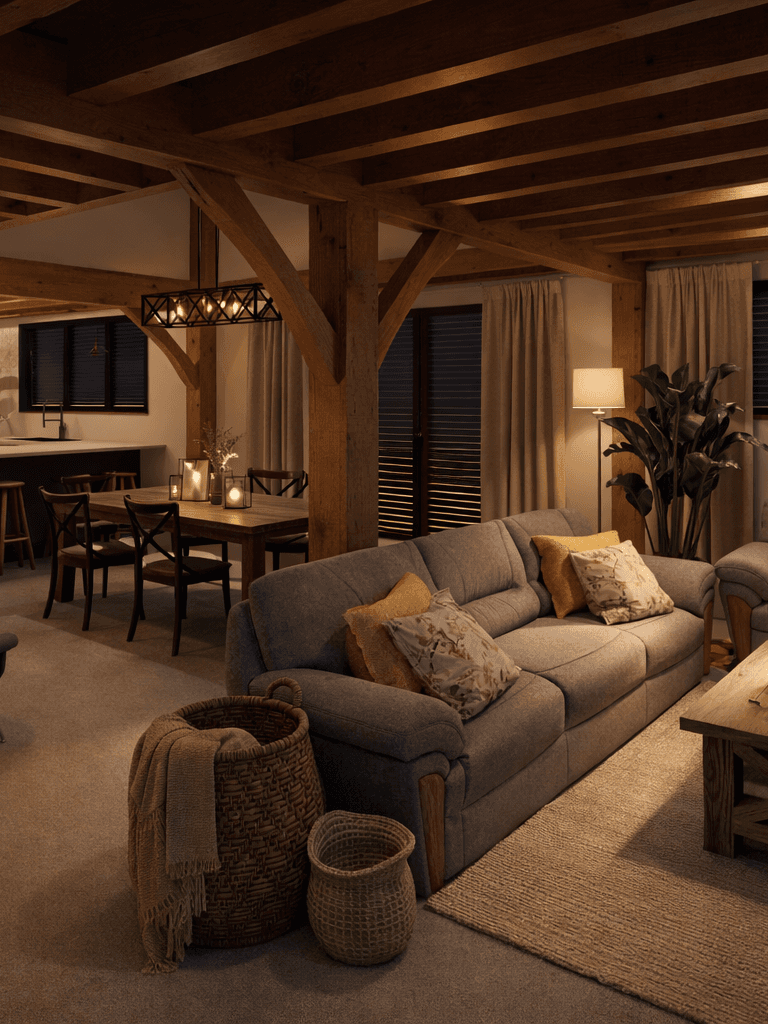 Elegant townhouse timber frame living in New Zealand