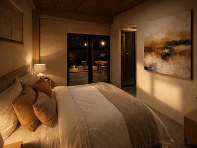 Double storey timber frame holiday retreat 