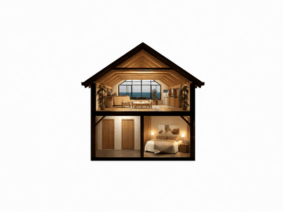 Montana modular barn home ideal for Airbnb rental