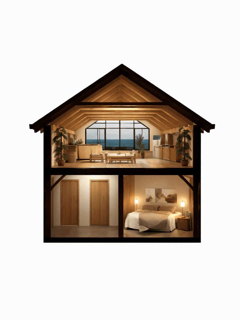 Montana modular barn home ideal for Airbnb rental