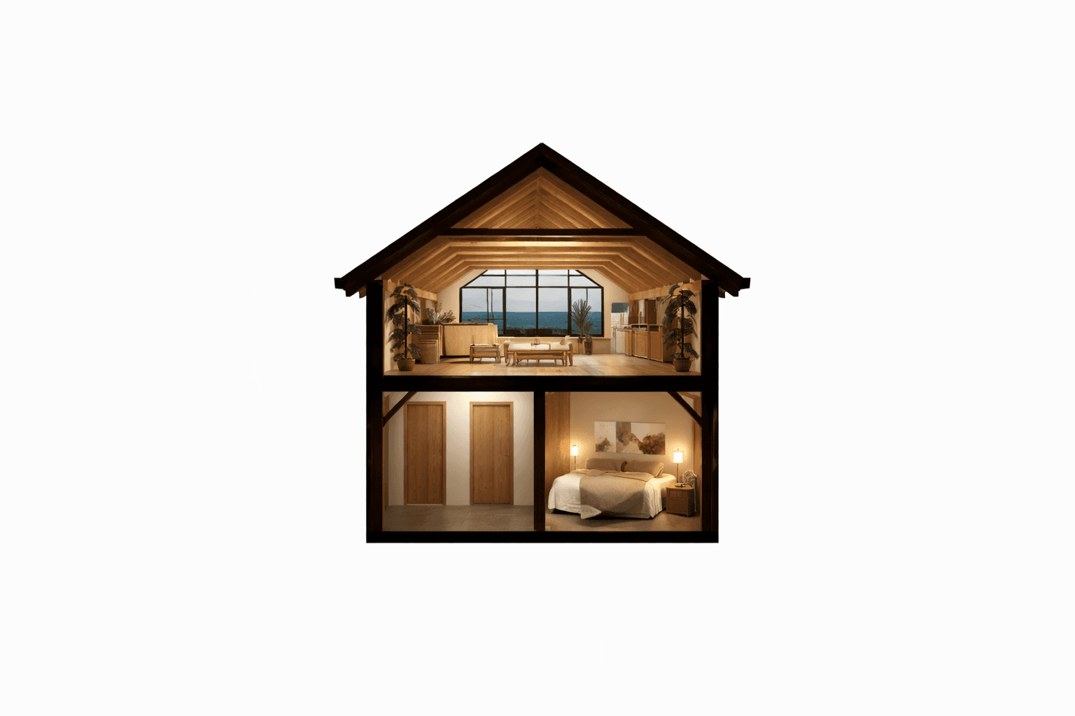 Montana modular barn home ideal for Airbnb rental