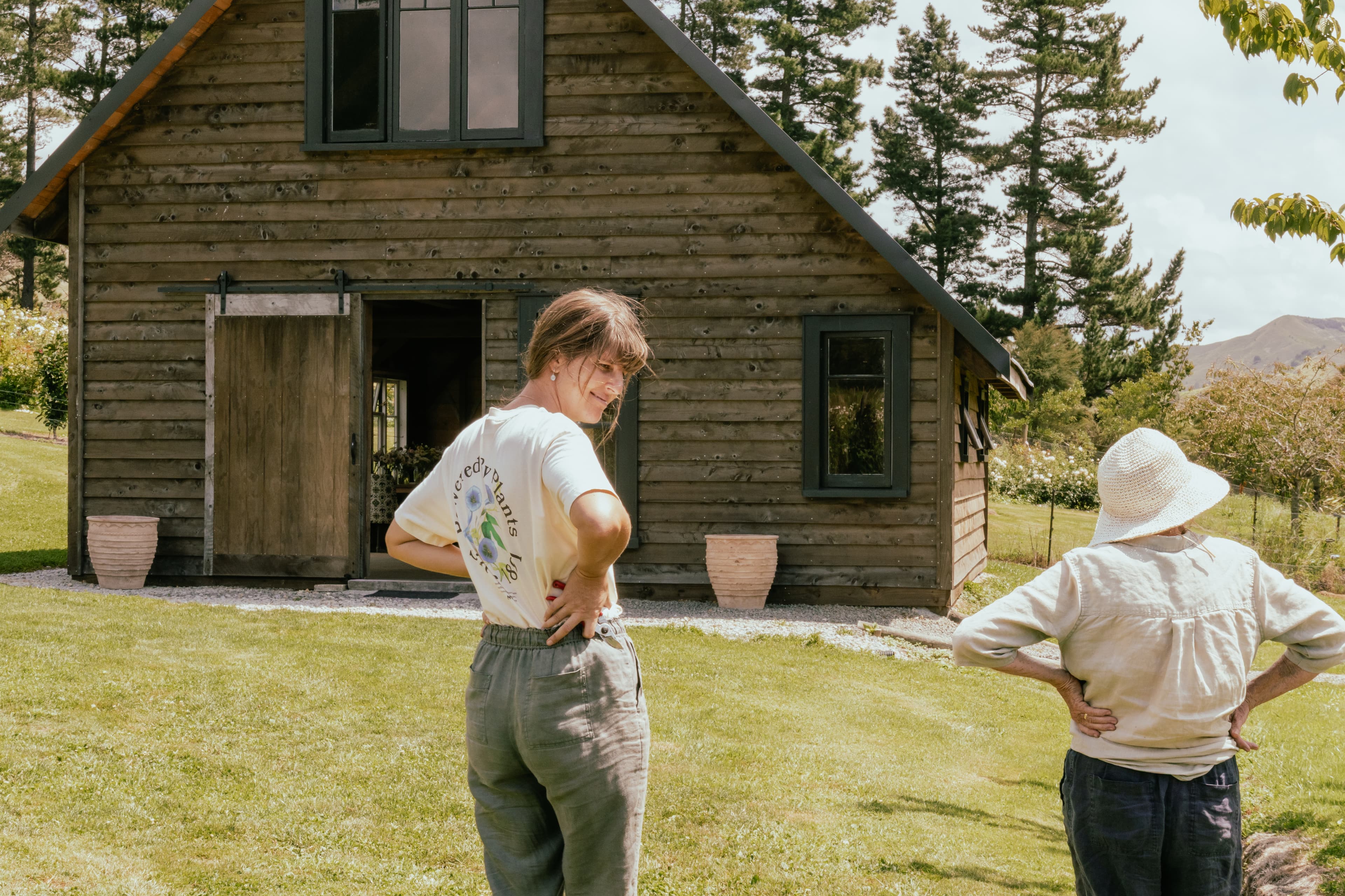 Gorgeous wedding venue in Gisborne - Fields of Roses - a timber frame event venue building by Heritage Timbercraft