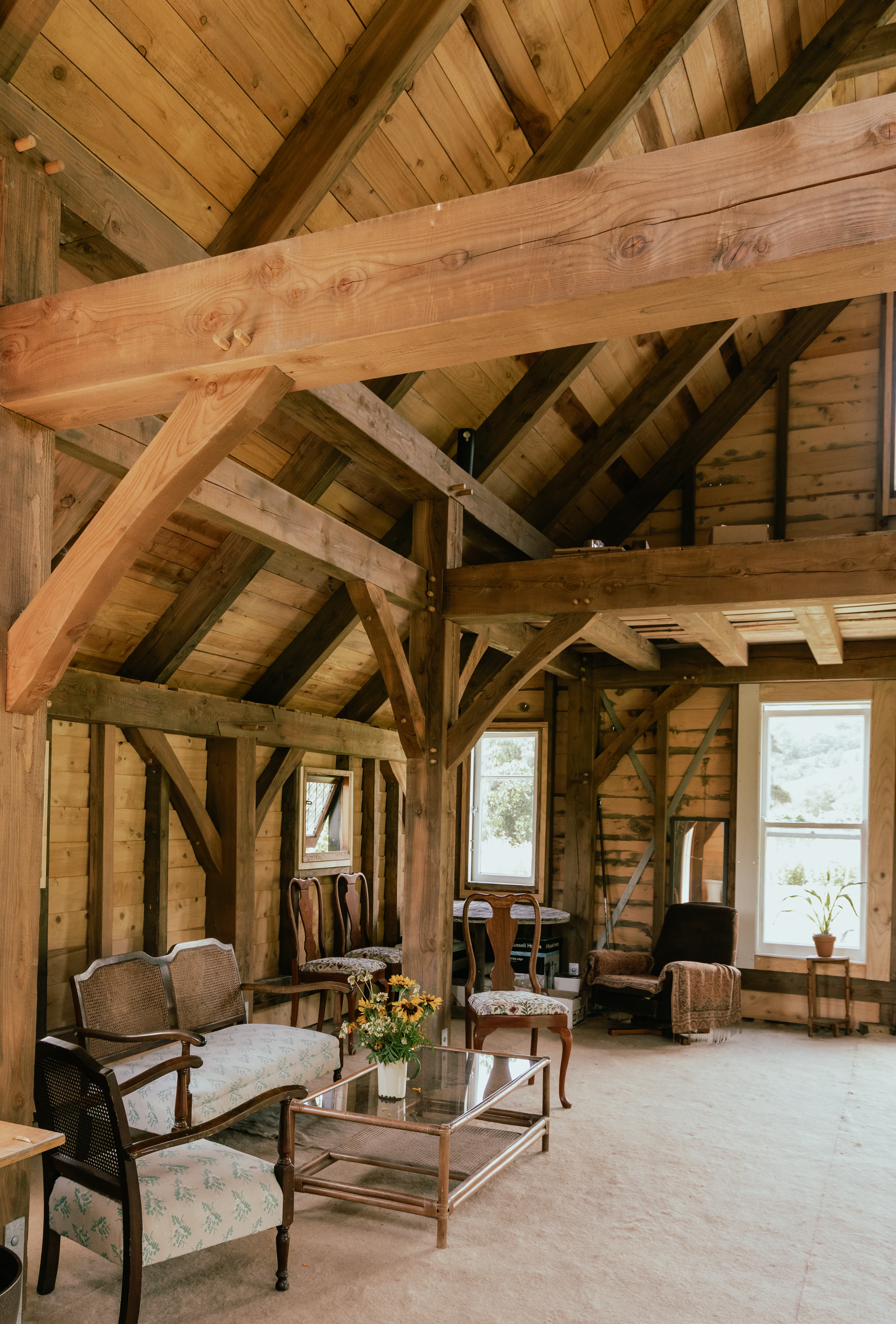 Eco-conscious timber venue perfect for event business investment and hospitality ventures