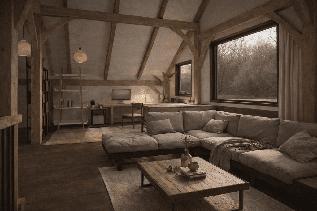 Boutique studio cabin with New Zealand timber