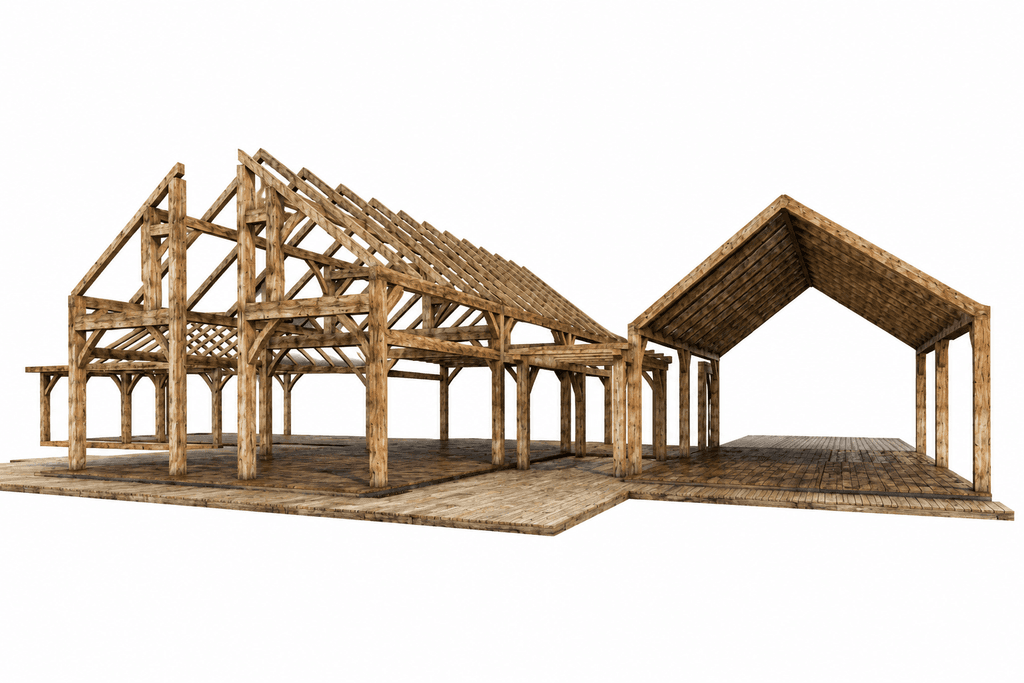 Large timber frame home, elegant design, spacious outdoor areas, NZ made timber, higher end
