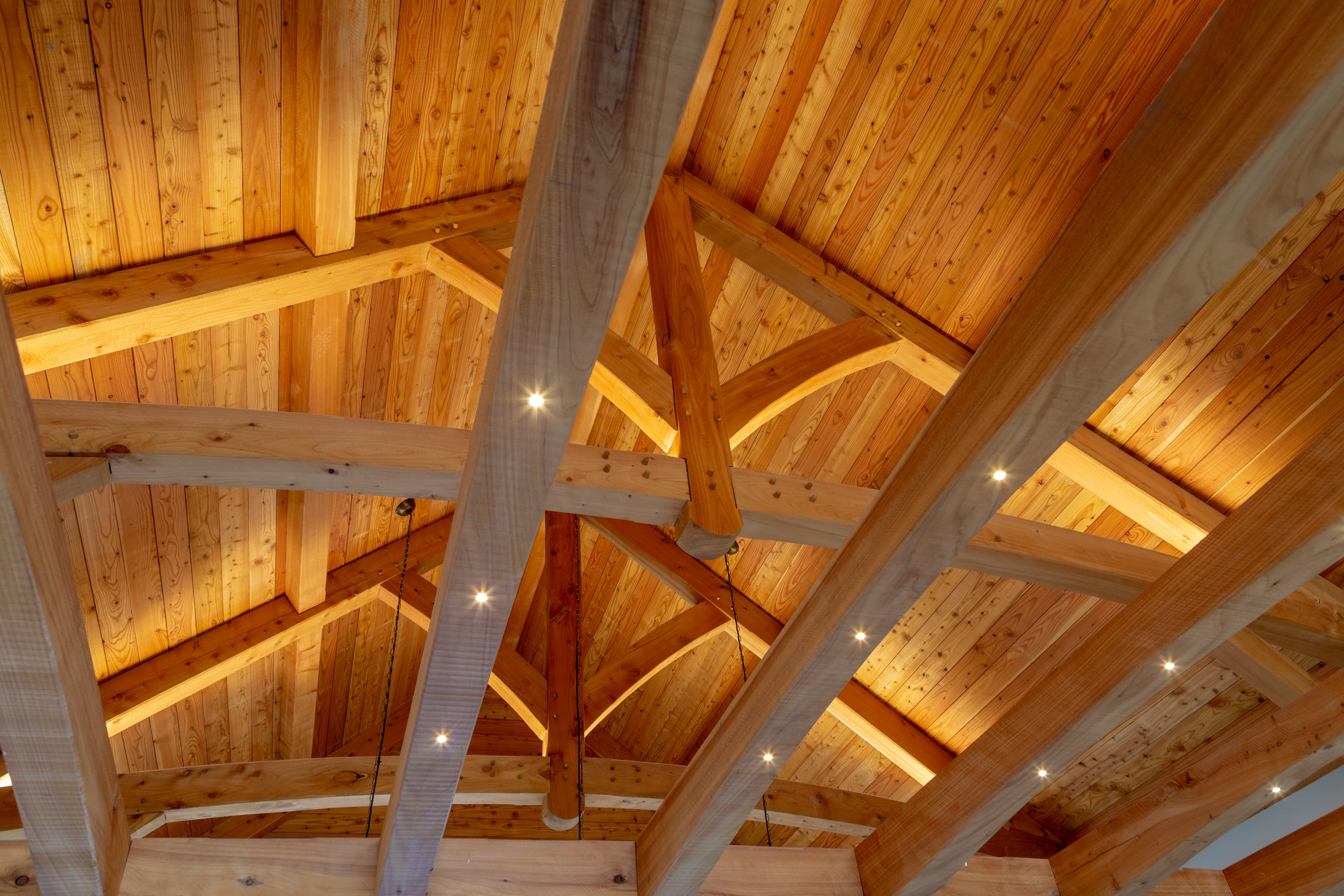 Bespoke timber trusses for lifestyle timber home