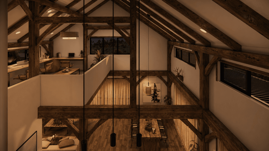 Spacious 2 bedroom barn house design for rural lifestyle living NZ
