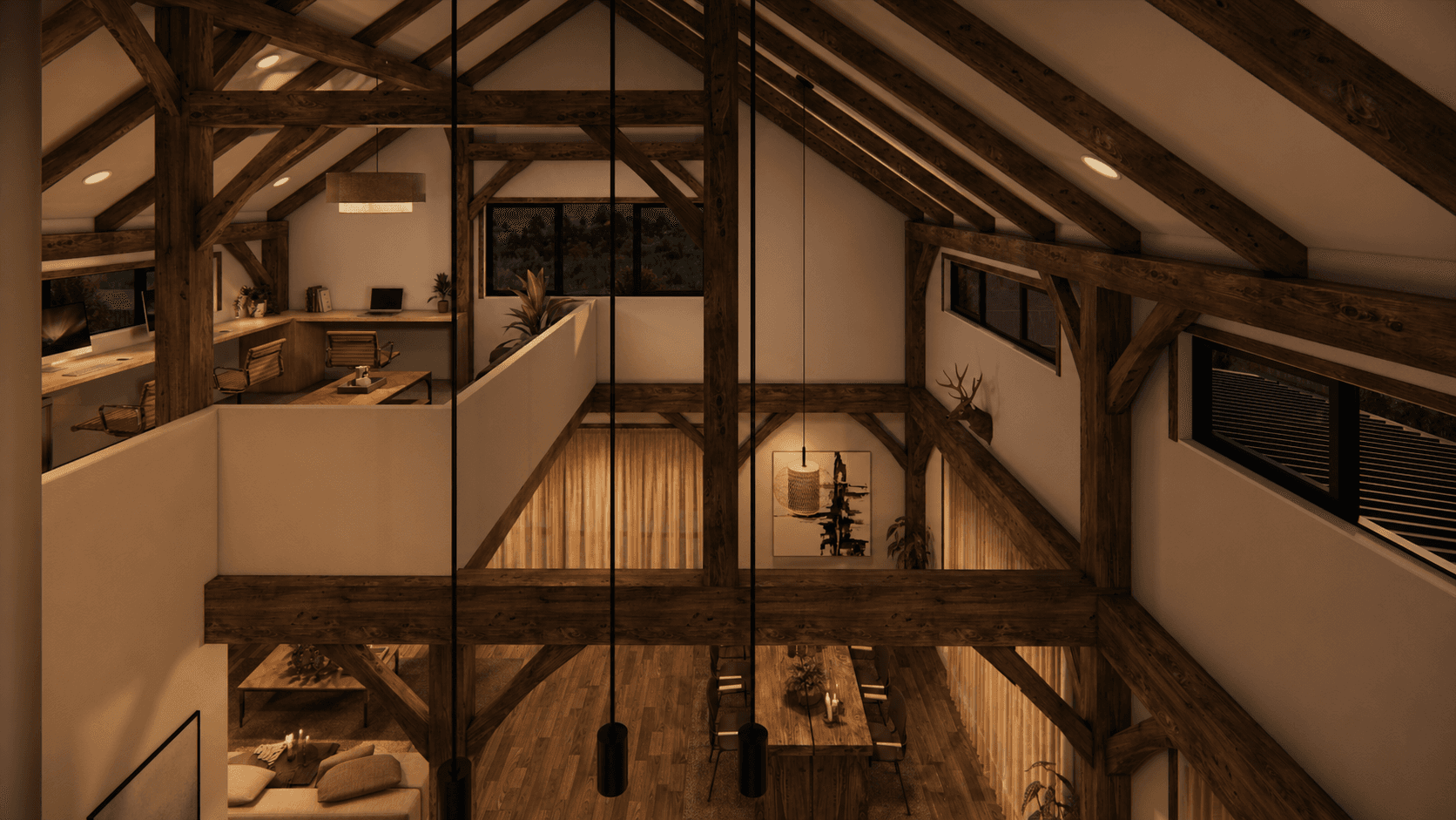 Spacious 2 bedroom barn house design for rural lifestyle living NZ